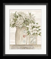 Floral Country Crocks Fine Art Print