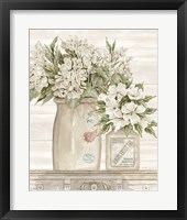 Floral Country Crocks Fine Art Print