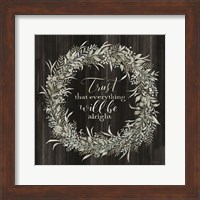Trust Wreath Fine Art Print