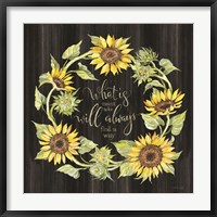 What's Meant to Be Wreath Fine Art Print