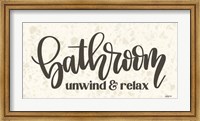 Bathroom - Unwind & Relax Fine Art Print