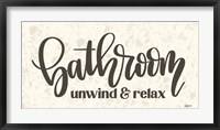 Bathroom - Unwind & Relax Fine Art Print