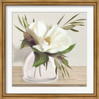 Vintage Magnolia Bloom Fine Art Print