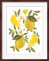 Citrus Lemon Botanical Fine Art Print