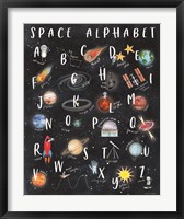 Space Alphabet Fine Art Print