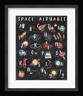 Space Alphabet Fine Art Print