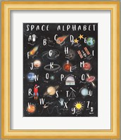 Space Alphabet Fine Art Print