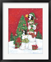 Putting the Star on the Christmas Tree Fine Art Print