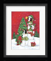 Putting the Star on the Christmas Tree Fine Art Print