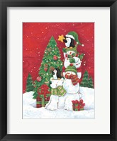 Putting the Star on the Christmas Tree Fine Art Print