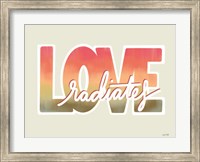 Love Radiates Fine Art Print