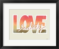 Love Radiates Fine Art Print