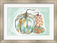 Pumpkins in Blue Fine Art Print