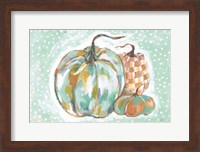 Pumpkins in Blue Fine Art Print