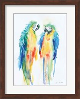 Colorful Parrots I Fine Art Print