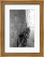 Bicycles in the Alley Fine Art Print