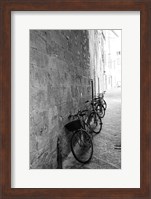 Bicycles in the Alley Fine Art Print