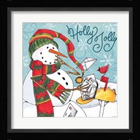 Snowplace Like Home IV Framed Print