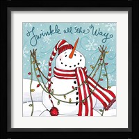 Snowplace Like Home II Framed Print
