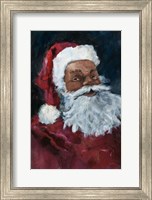 Jolly Santa II Crop Fine Art Print