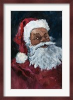 Jolly Santa II Crop Fine Art Print