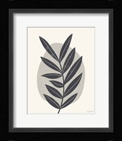 Mid Century Modern II Gray Framed Print