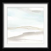 Gold Horizon II Framed Print