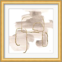 Warm Gray Gold II Fine Art Print