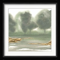 Gold Earth VI Framed Print