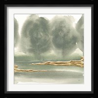 Gold Earth V Framed Print