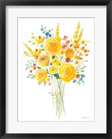 Sunshine Bouquet II Framed Print