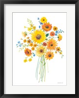 Sunshine Bouquet I Framed Print