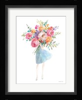 Bursting with Flowers Framed Print