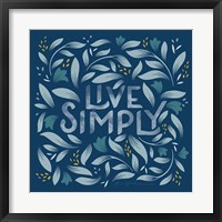 Calm Words I Dark Fine Art Print