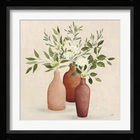 Natural Bouquet II Light Framed Print