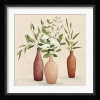 Natural Bouquet I Light Framed Print