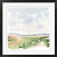 Gentle Landscape I Framed Print