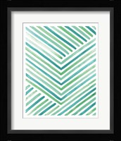 Sea Glass Sunset IV Framed Print