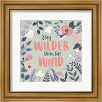 Wildflower Daydreams I Bird Fine Art Print