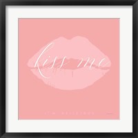 Kiss Me Framed Print