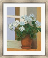 Creancey Geraniums II Light Fine Art Print