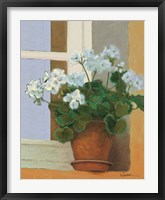 Creancey Geraniums II Light Fine Art Print