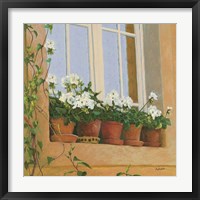 Chateau Creancey Window Light Sq Fine Art Print
