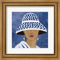 Lady with Hat II Fine Art Print