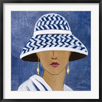 Lady with Hat II Fine Art Print