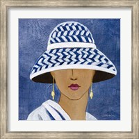 Lady with Hat II Fine Art Print