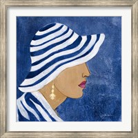 Lady with Hat I Fine Art Print