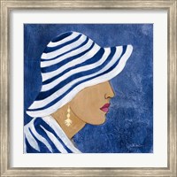 Lady with Hat I Fine Art Print