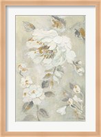 Romantic Spring Flowers II White Fine Art Print