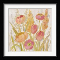Opalescent Floral II Framed Print